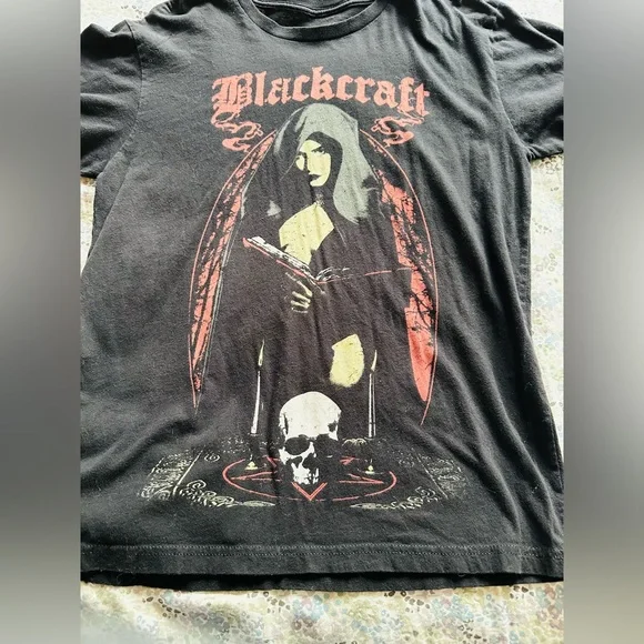 Blackcraft Gothic Graphic T-Shirt - Picture 2 of 3